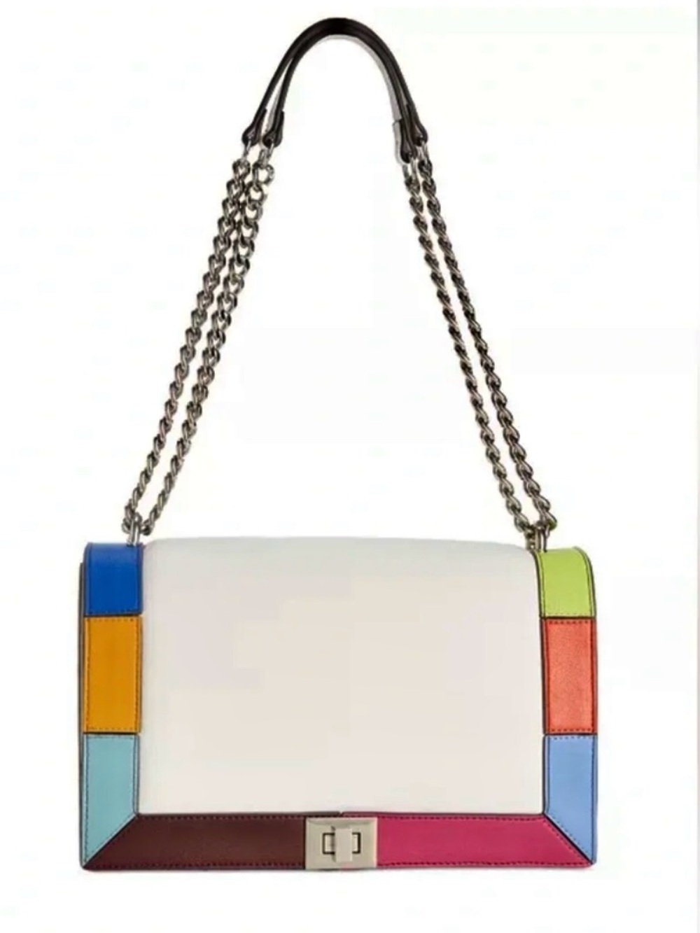 NWT INC International Concepts Multicolor Panel Shoulder Bag